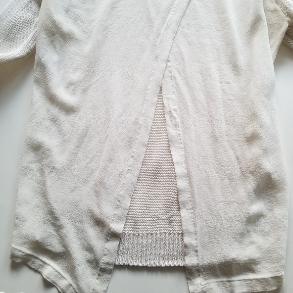 t. babaton Linen and Silk Knit Top - Picture 4 of 7
